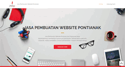 Desktop Screenshot of jasawebsitepontianak.com