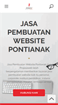 Mobile Screenshot of jasawebsitepontianak.com